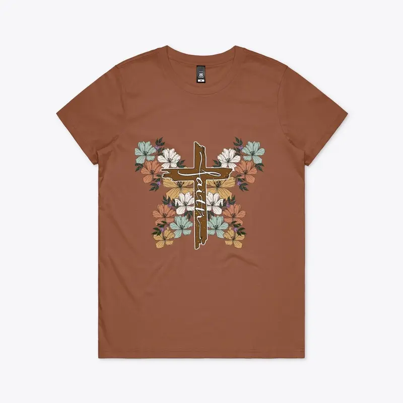 Faith Women's Maple Tee